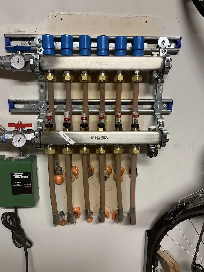 Plumber performing Leak Detection at a residential property in Bend